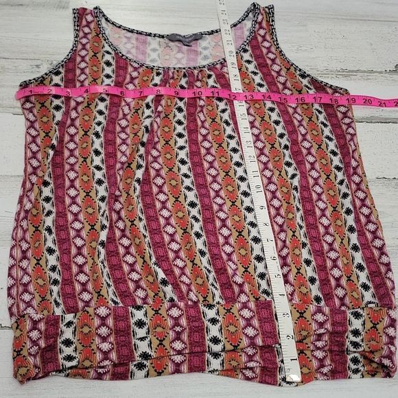 Daisy Fuentes | Pattern Print Blouse |Size: L - Picture 5 of 6